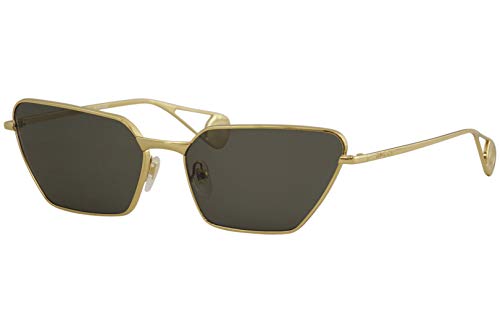 Gucci GG0538S-001-63 Gafas, Dorado, 63.0 Unisex Adulto