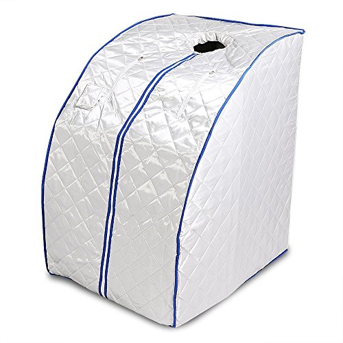 Guellin Sauna de Infrarrojos 1000W Sauna Iinfrarroja Portable Sauna Terapéutica Caja de Sauna Infrared Sauna