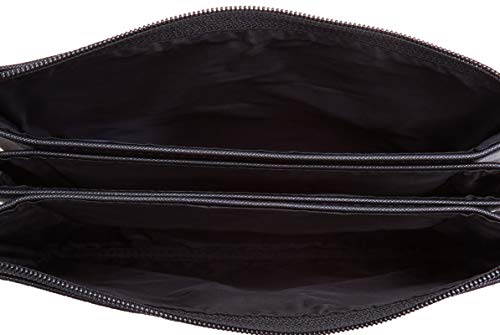 Guess Ariane Three Pouch, Organizadores de bolso para Mujer, Negro (Black), 4x15x22, 5 Centimeters (W x H x L)