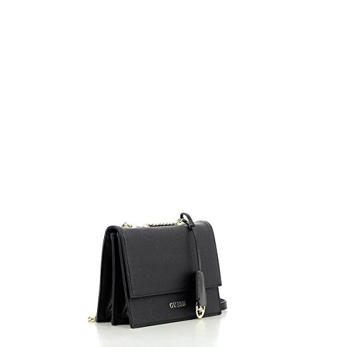 GUESS Charme Crossbody Flap Black