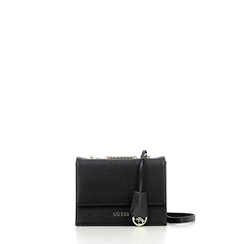 GUESS Charme Crossbody Flap Black
