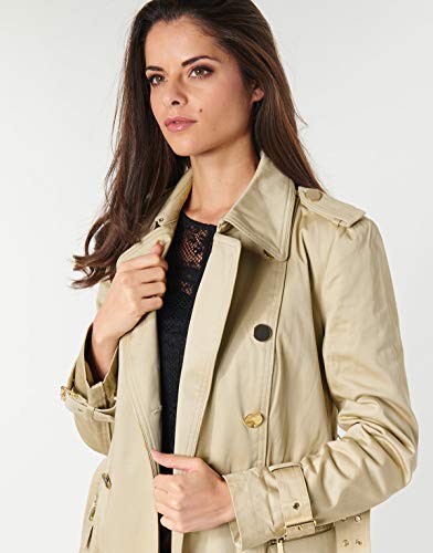 GUESS Christina Trench Abrigos Femmes Beige - XS - Trench