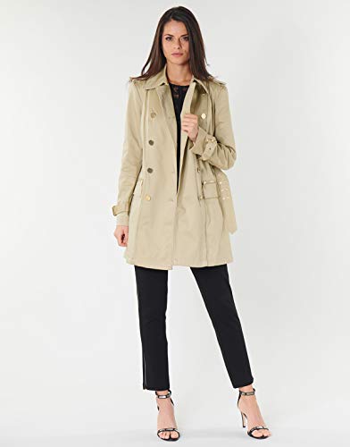 GUESS Christina Trench Abrigos Femmes Beige - XS - Trench