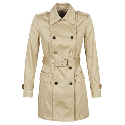 GUESS Christina Trench Abrigos Femmes Beige - XS - Trench