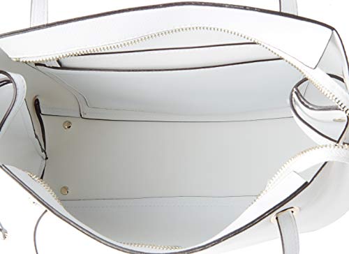 Guess Digital Charm Logo Shopper, Bolso de mano para Mujer, Bianco, Talla única