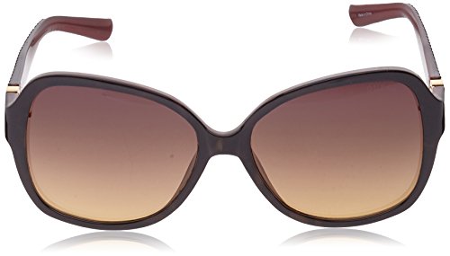 Guess GF0275_52F Gafas de sol, Negro (Nero/rosso), 58 para Mujer