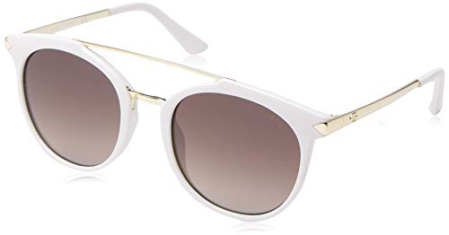 Guess GU7532 21F 52 Monturas de Gafas, Blanco (BiancoMarrone Grad), 52.0 Unisex Adulto