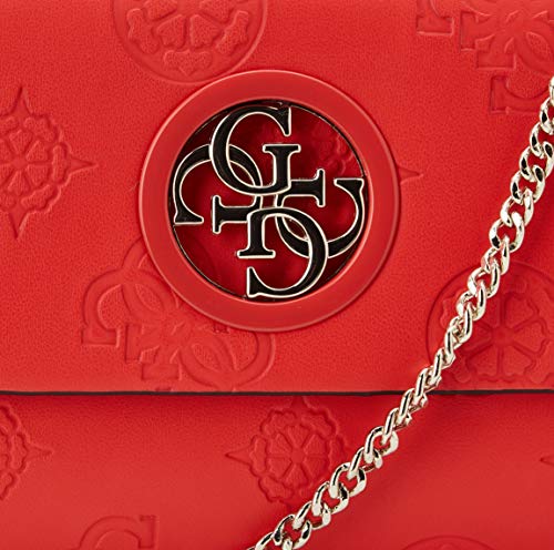 Guess GUESSOpen Road Cnvrtble Xbody FlapMujerRossolTaglia Unica