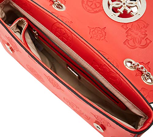 Guess GUESSOpen Road Cnvrtble Xbody FlapMujerRossolTaglia Unica