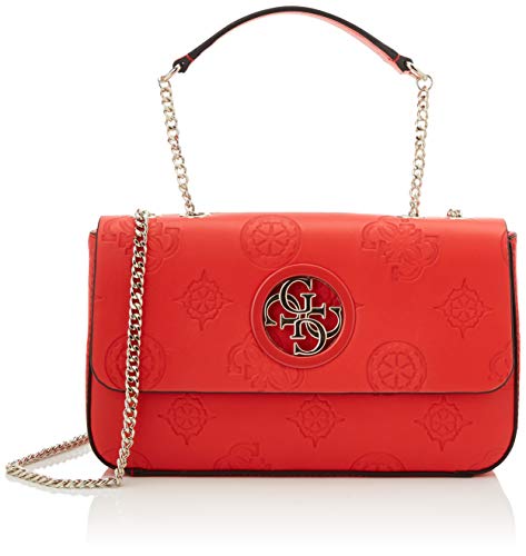 Guess GUESSOpen Road Cnvrtble Xbody FlapMujerRossolTaglia Unica