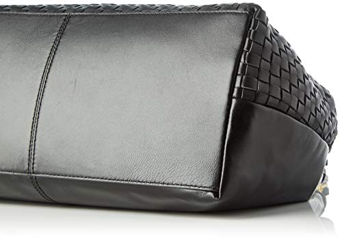 Guess - Lola, Shoppers y bolsos de hombro Mujer, Negro (Black), 16x26x35 cm (W x H L)