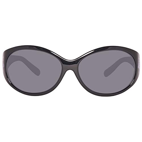 Guess Sonnenbrille GUT103 56C33 Gafas de sol, Negro (Schwarz), 56 Unisex Niños