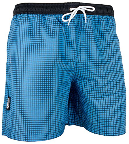 GUGGEN Banador de Natacion para Hombre Traje de Bano Color Azul XXXL