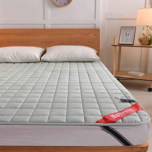 GuoEY Colchón de Cama Tatami, colchoneta Plegable Antideslizante, 2 m, Almohadilla para Dormir Individual con Suelo Doble, Siesta para Sala de Estar, Dormitorio, C, 90 x 200 cm