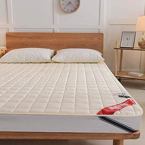 GuoEY Colchón de Suelo de Espuma viscoelástica de algodón Impermeable para niños y ndash; La Almohadilla para Dormir portátil más cómoda para el Piso con Correas de Viaje y la Almohadilla de espum