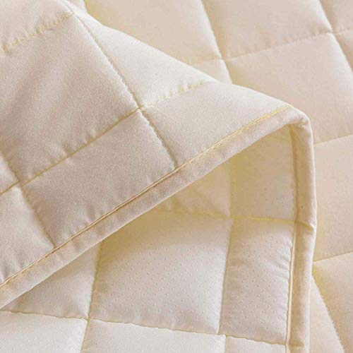 GuoEY Colchón de Suelo de Espuma viscoelástica de algodón Impermeable para niños y ndash; La Almohadilla para Dormir portátil más cómoda para el Piso con Correas de Viaje y la Almohadilla de espum