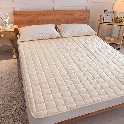 GuoEY Colchón de Suelo de Espuma viscoelástica de algodón Impermeable para niños y ndash; La Almohadilla para Dormir portátil más cómoda para el Piso con Correas de Viaje y la Almohadilla de espum