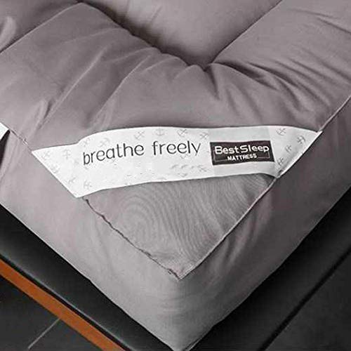 GuoEY Colchón de Tatami Tradicional Colchón de Suelo Colchón de Suelo japonés Transpirable Alfombrilla de Tatami Plegable Colchoneta de Dormir para el hogar Colchón B 150 × 200 cm (59 × 78 Pulgada