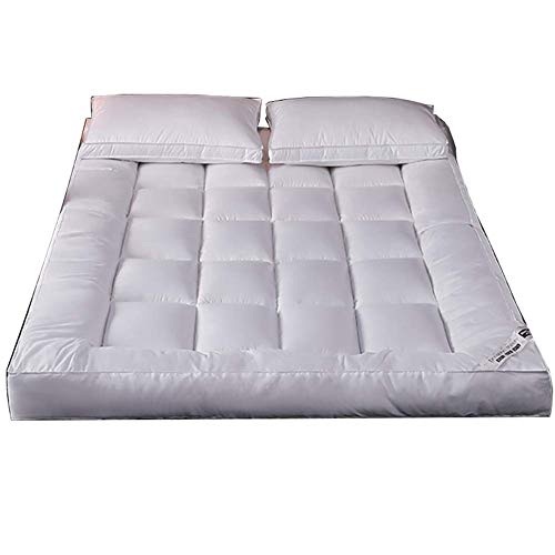 GuoEY Colchón de Tatami Tradicional Colchón de Suelo Colchón de Suelo japonés Transpirable Alfombrilla de Tatami Plegable Colchoneta de Dormir para el hogar Colchón B 150 × 200 cm (59 × 78 Pulgada