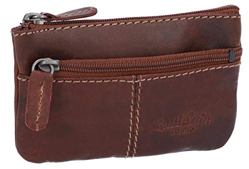 Gusti Portallaves de Cuero - Rook Estuche Llavero marrón