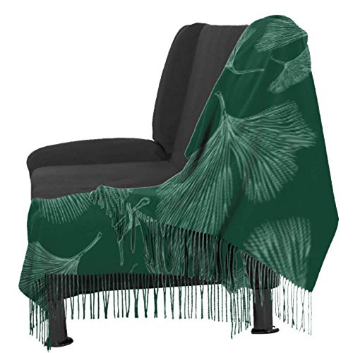 GXGZ Moda Natural Ginseng Hierbas medicinales Mujeres Wrap Chal Damas Bufanda de cachemira Bufanda larga de cachemira 77 'x27' / 196x68cm Pashmina suave grande extra cálido