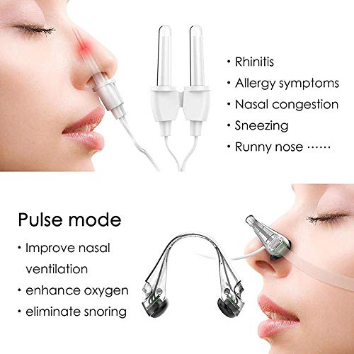 GXYNB Dispositivos antirronquidos 3 en 1, Tratamiento de Terapia de rinitis Dispositivo antirronquidos Masajeador para Nariz tapada Picazón Nasal Estornudos Curación de la sinusitis