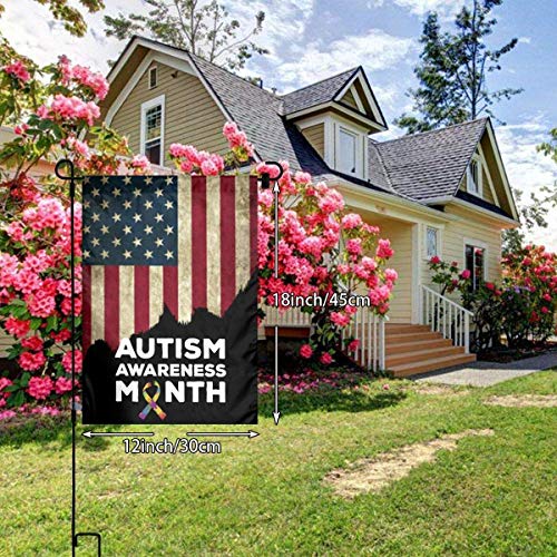 GYHJH Bandera de Maryland Heart Heartbeat Vertical Bandera de jardín de poliéster de una cara Banner 12 x 18 pulgadas para decoración de jardín de exterior