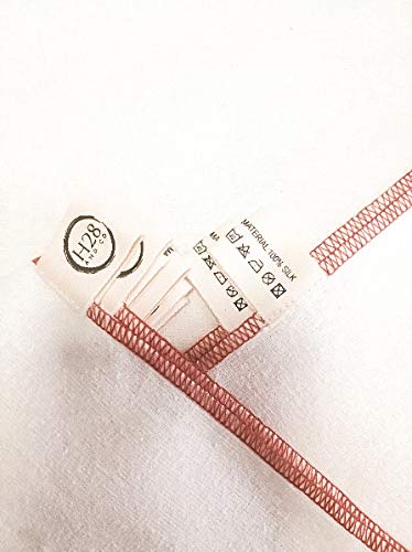 H28 AND CO. Toallas de baño para pelo y cara de seda natural. Set de 2 piezas: toalla de pelo secado rápido, ultra absorbente (45x73cm) y toalla desmaquillante facial, reutilizable (27x27cm)