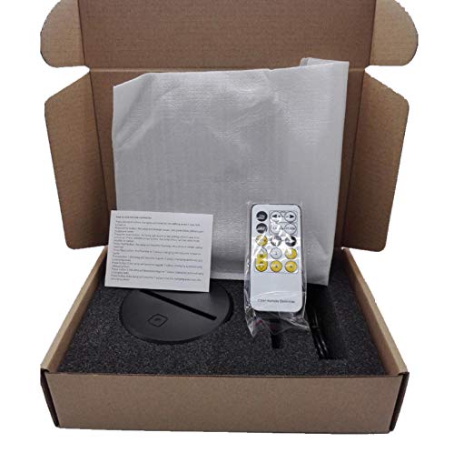 Halloween Luz De La Noche De La Estrella Tanque De Abanico Militar Mesilla Lampara De Noche Dormitorio 7 Cambiar El Color Botón Táctil Night Light Luz Bebe Nocturna Luz Nocturna Infantil Enchufe