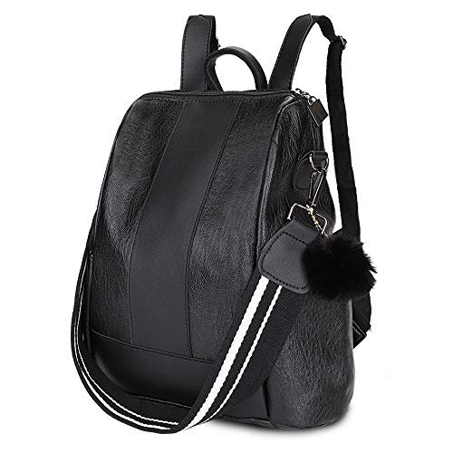 HALOVIE Mochila Antirrobo para Mujer Impermeable Bolsos Bandolera Casual Monedero Cuero de PU Bolsa de Hombro Escuela Viaje Compras Señoras Bolsos de Mano Escolares Gran Capacidad Ligera Moda Regalo