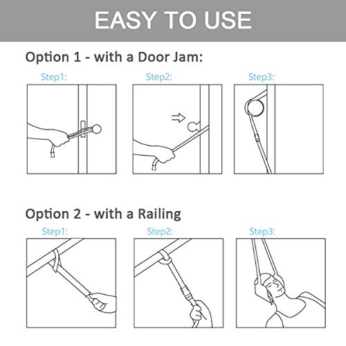 Hamaca Cervical para Aliviar el Dolor con esponjas de posición ajustable - Hamaca Para Cuello Portátil que Ayuda a Reducir el Dolor de Cuello, Hombros y Cabeza en Casa o en la Oficina