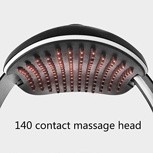 Hammer Recargable Cabeza masajeador, masajeador eléctrico del Cerebro Masaje del Cuero cabelludo El insomnio, la presión de Aire del Punto de acupuntura Masaje masajeador inalámbrico for el Alivio de