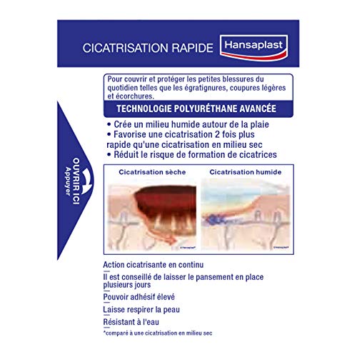 Hansaplast Set de 8 Acupuntura Cicatrización rápida AU Gel Activo gran