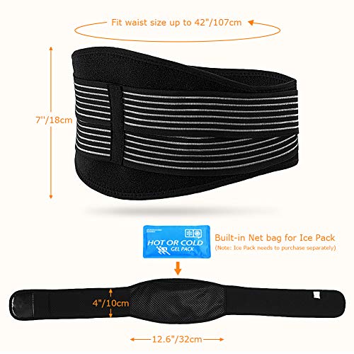 Haofy Almohadilla electrónica lumbar/abdomen, Fajas de cintura y abdomen Envoltura de cinturón de calefacción eléctrica cinturones de calor para la espalda baja y terapiaalivio del dolor del estómago