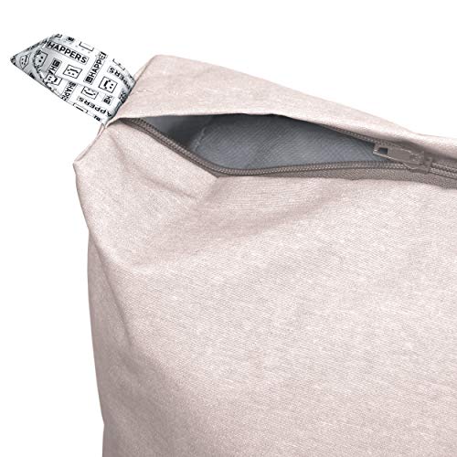 HAPPERS Cojín Impermeable y Desenfundable para Palets en Naylim Crudo Mate 120x80