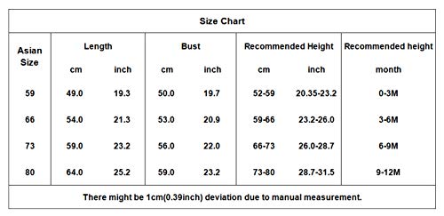 Happy Cherry - Bebés Algodón Saco de Dormir para Invierno de Cómodo con Mangas Largas Bolsa de Dormir Dibujos Animados para Bebé Recién Nacidos de 0-3 Meses