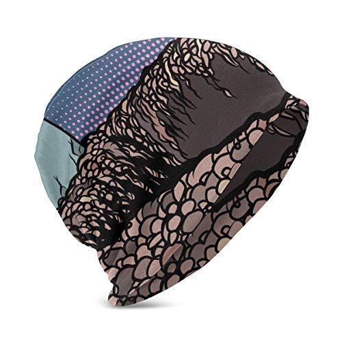 Happy Halloween Grave Kid's Winter Warm Knit Sombreros elásticos Soft Beanie Hat Skull Cap para niños niñas