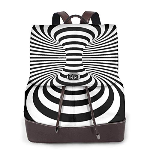 Harla Mochila para mujer Mochila Ligera PU Superposición Peonía Mujeres Moda Mochila de cuero genuino Niñas Escuela de viaje Mini Bolso de hombro