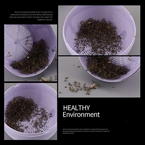 Harpily Repelente Mosquitos, LED Lámpara para Matar Mosquitos Sin Radiación Antimosquitos Cargador Silencioso USB Lámpara Antimosquitos para en Interiores y Exteriores Morado