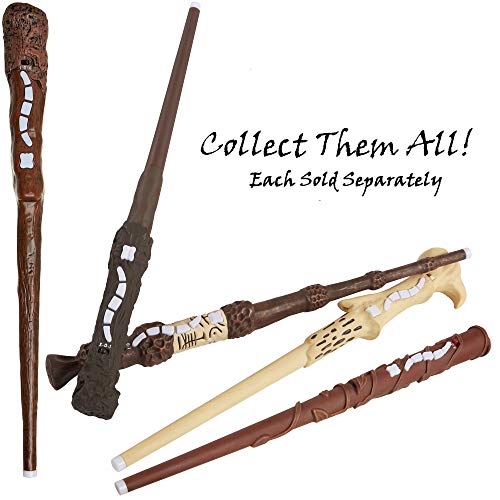 HARRY POTTER Varita Magica Con Hechizos Interactive Wizard Wand Exclusive Wave Dumbledore 38 cm, multicolor, Talla única (Elbenwald 73212) , color/modelo surtido