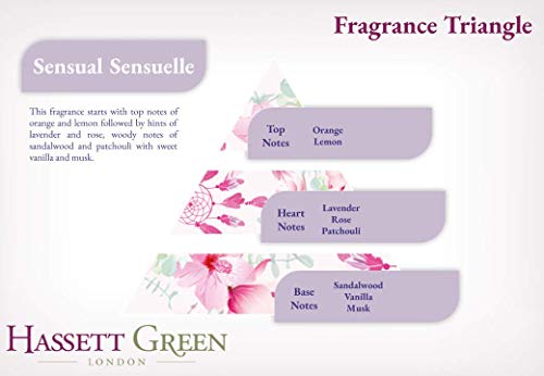 Hassett Green London - Bolsas perfumadas para cajones (6 unidades, 600 x 400 mm), color verde, sencillo, 600 x 400 mm