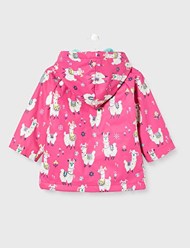 Hatley Printed Raincoat Abrigo para Lluvia, Alpacas Bonitas, 18-24 Meses Bebé-Niñas