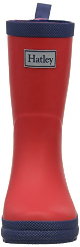 HatleyClassic Rain Boots - Botas de Agua de Trabajo Chica, Color Rojo, Talla 23