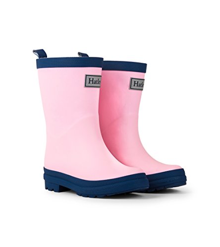 HatleyClassic Rain Boots - Botas de Agua de Trabajo Chica, Color Rosa, Talla 27