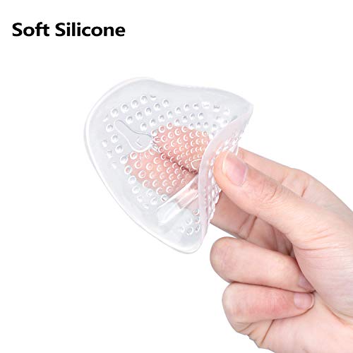 HBselect 10 Pares Almohadillas Para Pies,Plantillas Zapatos De Tacón Silicona,Almohadilla De Talón,Plantilla Del Calzado Tacones Altos Proteger Los Pies