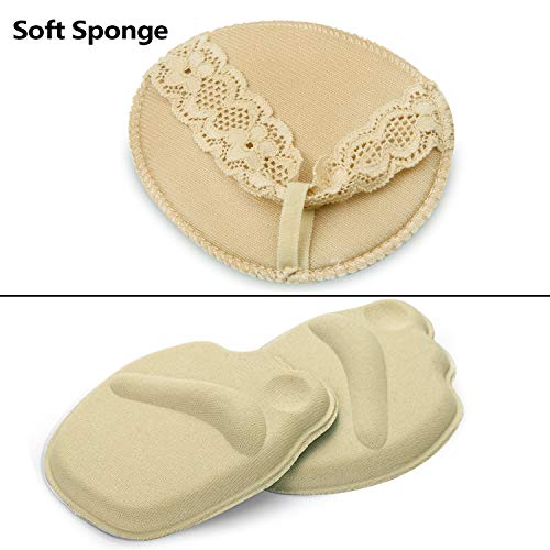HBselect 10 Pares Almohadillas Para Pies,Plantillas Zapatos De Tacón Silicona,Almohadilla De Talón,Plantilla Del Calzado Tacones Altos Proteger Los Pies