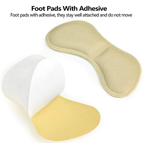 HBselect 10 Pares Almohadillas Para Pies,Plantillas Zapatos De Tacón Silicona,Almohadilla De Talón,Plantilla Del Calzado Tacones Altos Proteger Los Pies