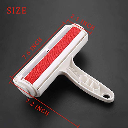 Hcpet Quitapelos y Rodillos para Mascotas, Cepillo de Limpieza Removedor de Pelaje para Perro y Gato, Mágico Depilación Eliminador de Pelo para Animales