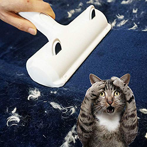 Hcpet Quitapelos y Rodillos para Mascotas, Cepillo de Limpieza Removedor de Pelaje para Perro y Gato, Mágico Depilación Eliminador de Pelo para Animales