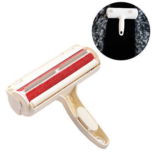 Hcpet Quitapelos y Rodillos para Mascotas, Cepillo de Limpieza Removedor de Pelaje para Perro y Gato, Mágico Depilación Eliminador de Pelo para Animales